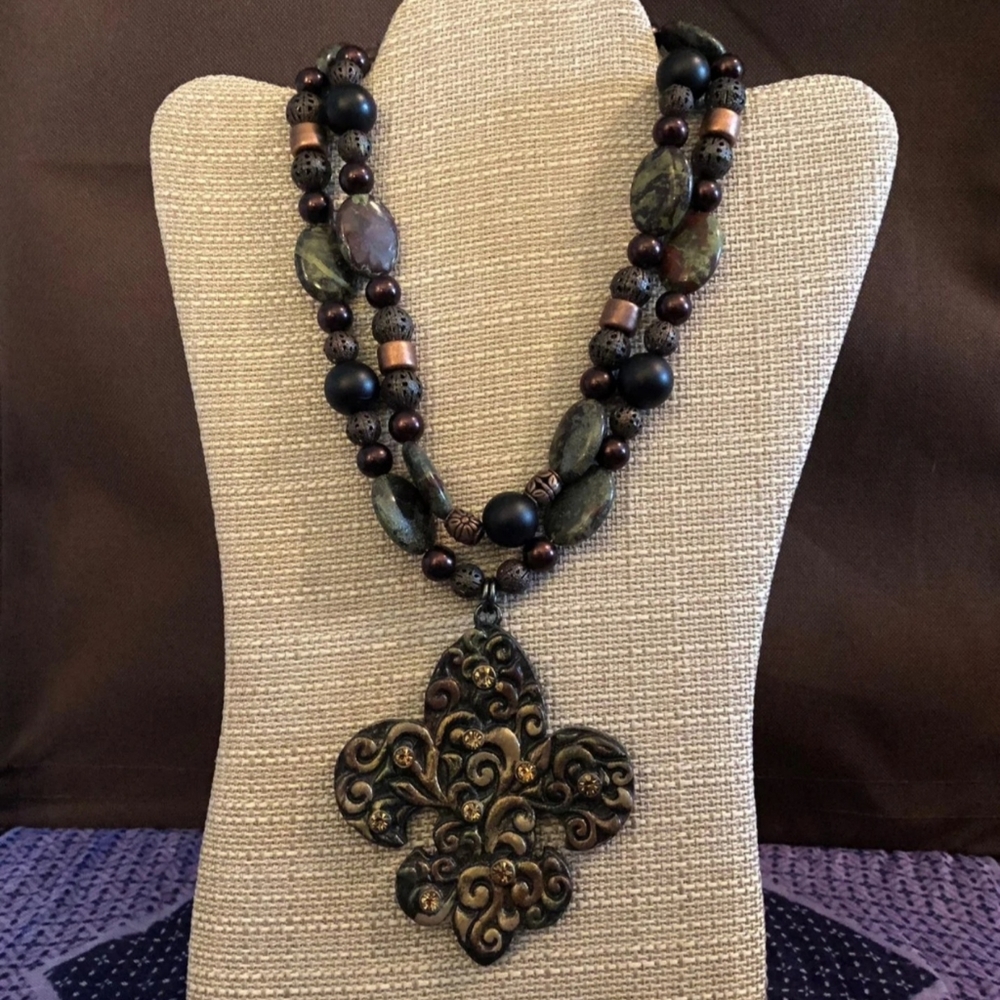 Artisan Made Double Stand Necklace